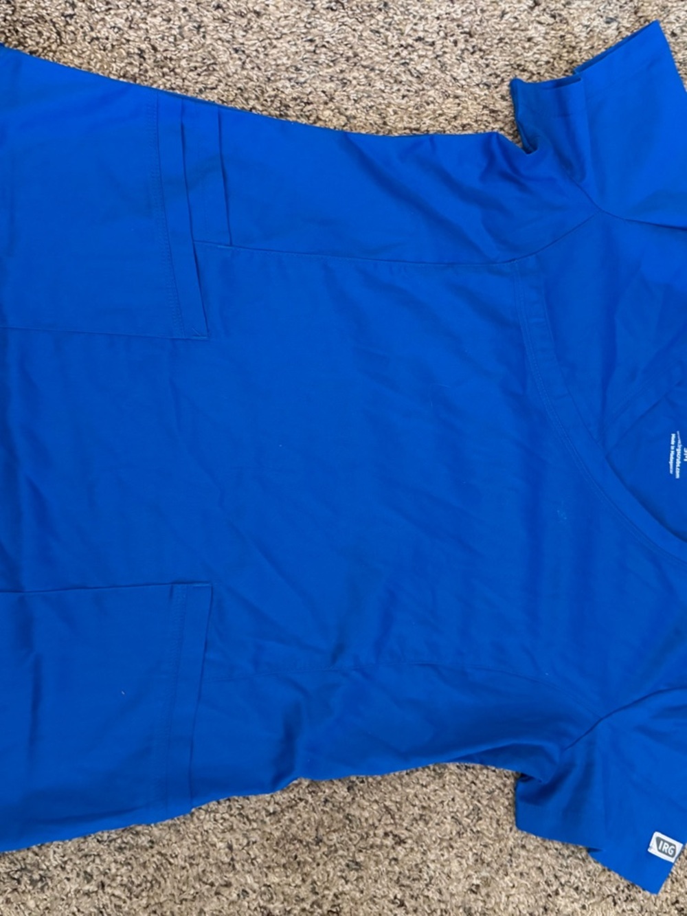 Women’s Short Sleeve V-Neck Tee in Royal Blue